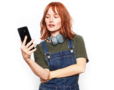 Mujer al teléfono